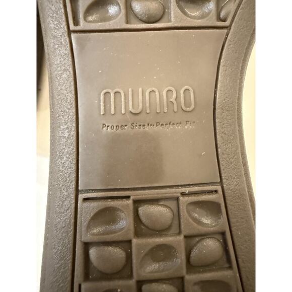 Munro Boots Womens Size 9.5N Brown Suede Ruched Ankle Booties Assembled USA NWT - Picture 5 of 7